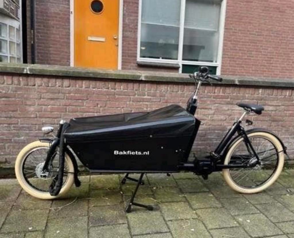 Bakfiets .nl elektrisch cargo long cruiser ZGAN, Fietsen en Brommers, Ophalen, Zo goed als nieuw, Overige merken, Elektrisch