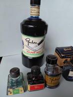 verzameling 6 flessen vulpeninkt Gimbon Pelican Quink Vintag, Overige merken, Gebruikt, Met doosje, Ophalen of Verzenden