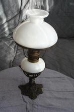 Antieke mooie staande olielamp, Ophalen of Verzenden