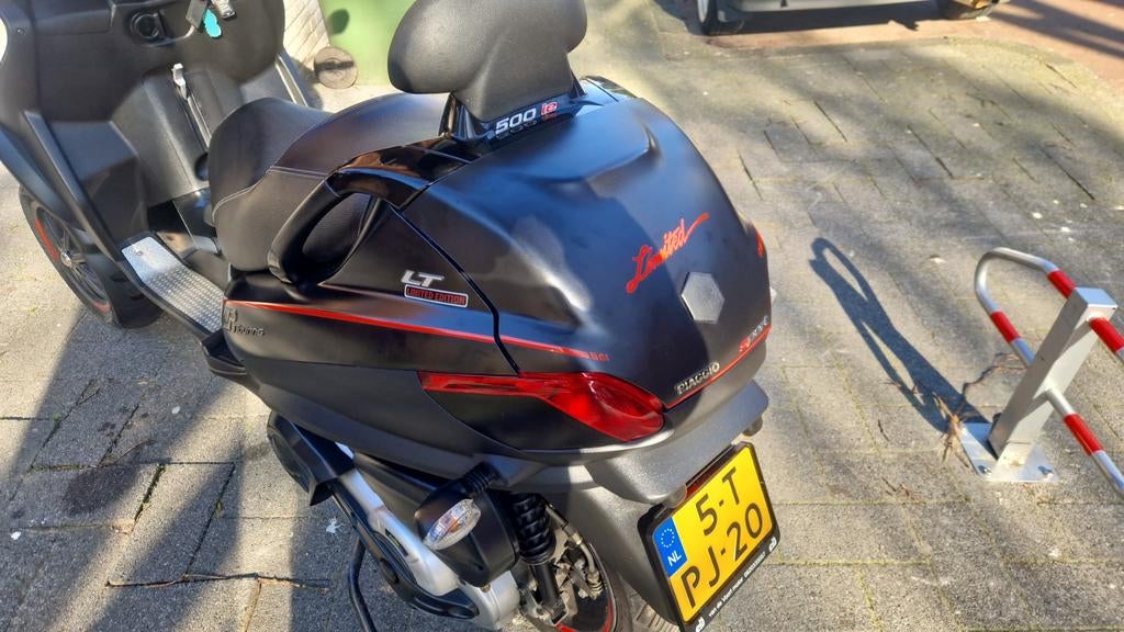 Piaggio MP3 500ie Sport LT black on black edition! 🔥, Ophalen, Zo goed als nieuw, Benzine, Overige modellen