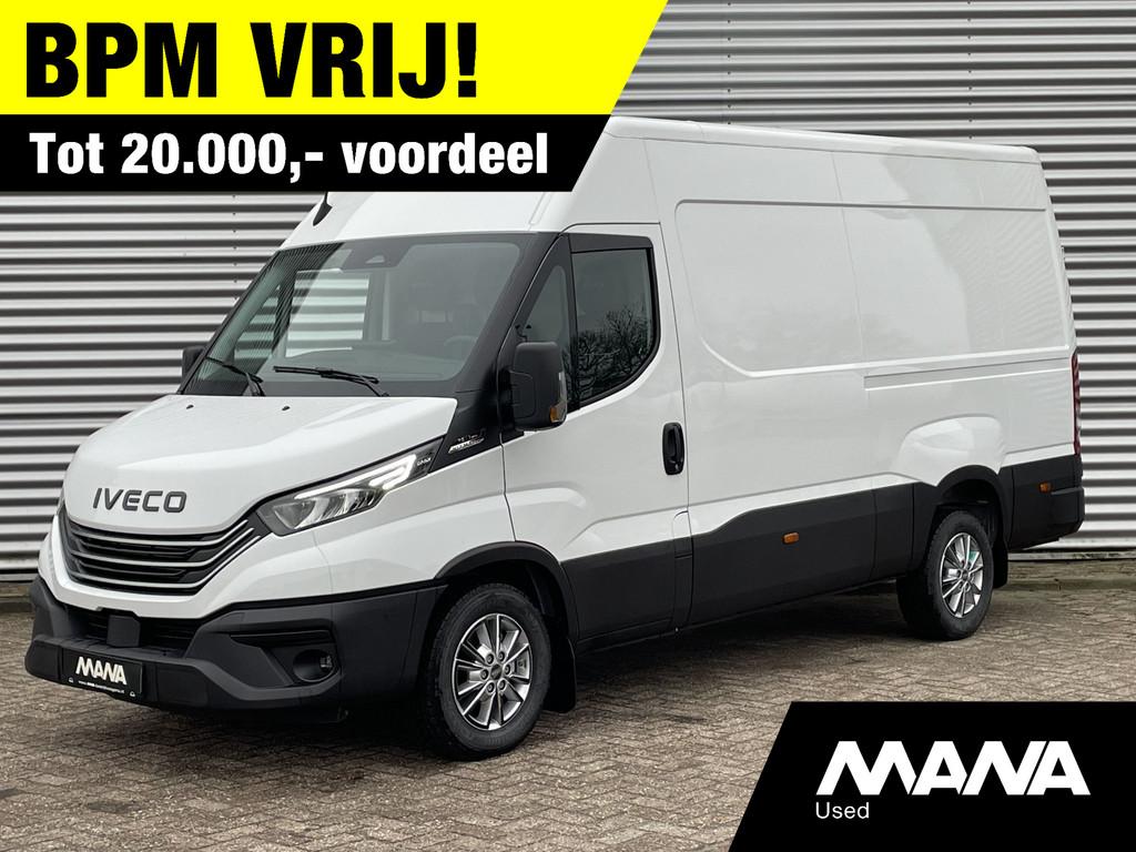 Iveco Daily 35 3.0L L2LH2 NIEUW! Automaat Cruise Carplay 270, Auto's, Automaat, Achterwielaandrijving, Gebruikt, 4 cilinders