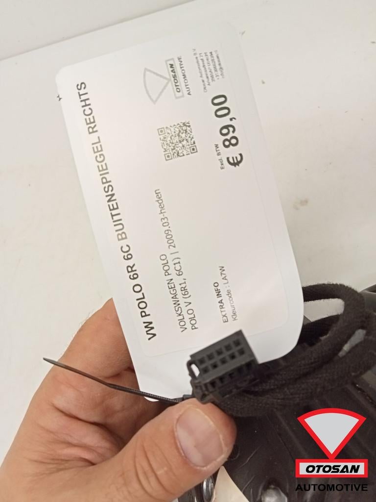 VW Polo 6R 6C Buitenspiegel Rechts Elekt. Origineel! LA7W, Auto-onderdelen, Spiegels, Gebruikt, Volkswagen, Volkswagen AG, Berliner Ring 2
38440  Wolfsburg, DE