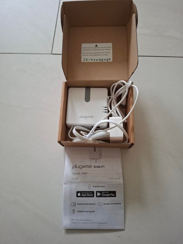 Plugwise Smile P1 (V3) energieverbruiksmanager, Ophalen of Verzenden, Zo goed als nieuw