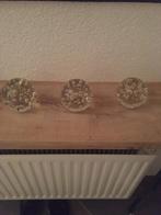 Glazen sierballen marmeren boekensteun, Ophalen of Verzenden, Zo goed als nieuw, Minder dan 50 cm