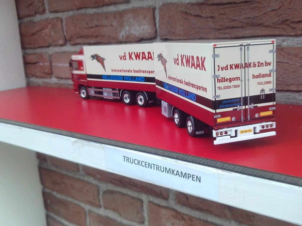 WSI  Daf  95  XF  Space  Cab  van  van  der  Kwaak., Ophalen of Verzenden, Nieuw, Bus of Vrachtwagen, Wsi