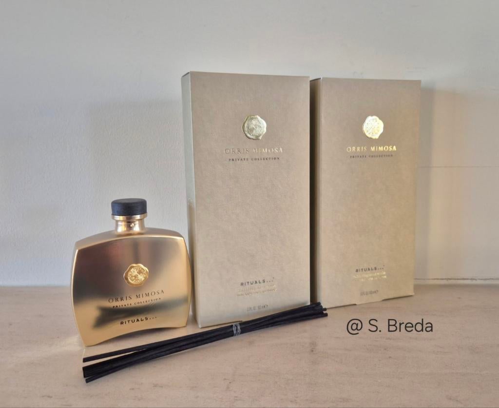 Rituals Geurstokjes | Orris Mimosa | Geurstokken 100 ml, Ophalen of Verzenden, Nieuw, Beige, Glas