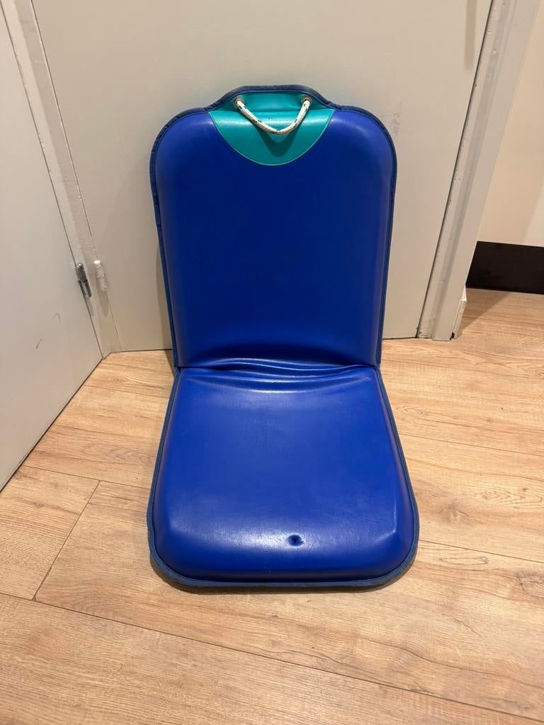 Comfort seat blauw grondstoel, Ophalen of Verzenden