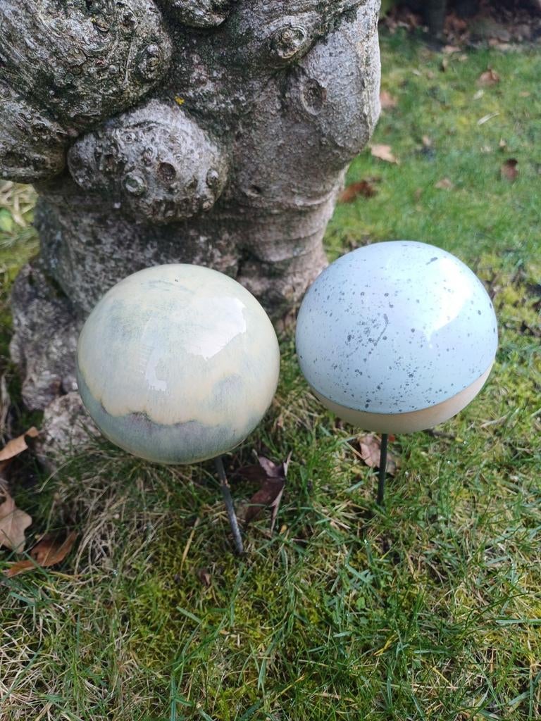 Handgemaakt keramiek bollen design, Huis en Inrichting, Woonaccessoires | Wanddecoraties, Nieuw, Ophalen of Verzenden