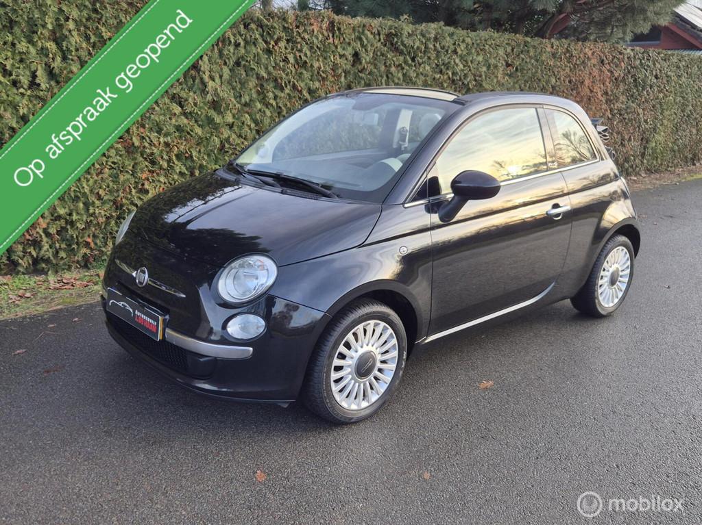 Fiat 500C 1.2 Lounge GEEN IMPORT Leder Airco, Auto's, Fiat, Bedrijf, Te koop, 500C, ABS, Airbags, Airconditioning, Alarm, Bluetooth