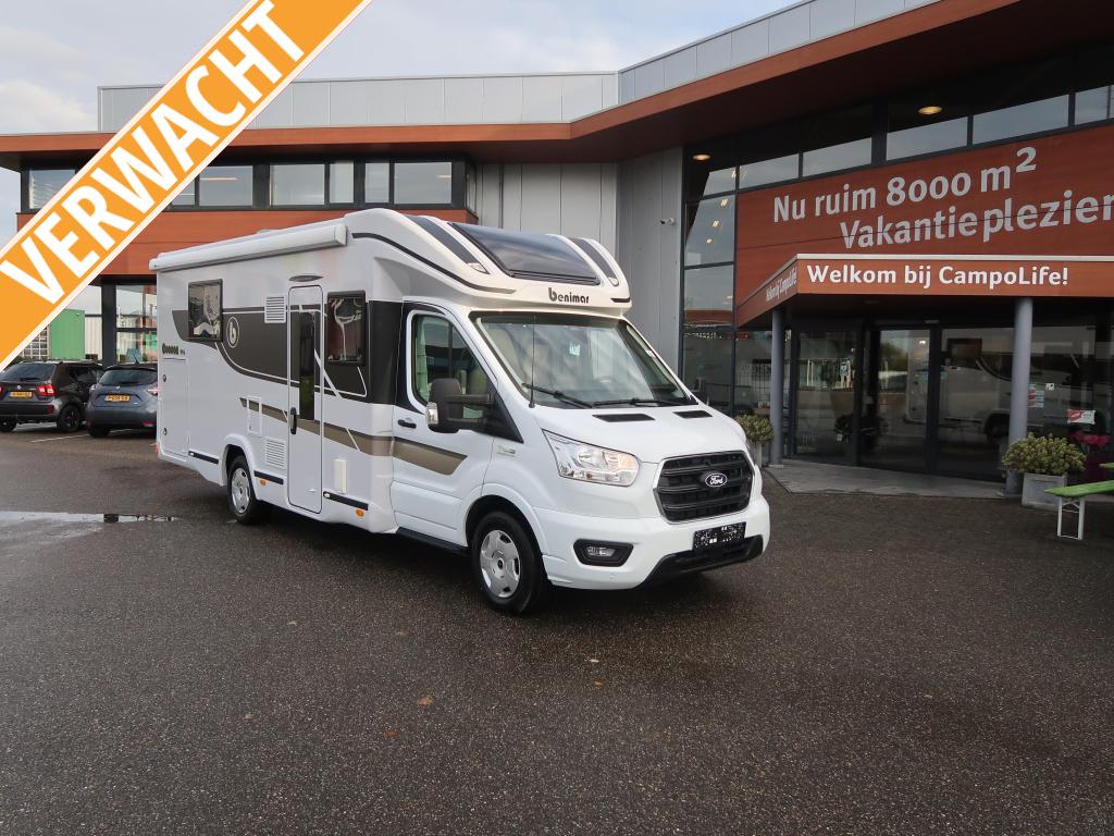 Benimar Cocoon 496, Caravans en Kamperen, Campers, tot en met 4, Half-integraal, Benimar, Ford, Diesel, Automaat, Halve Treinzit