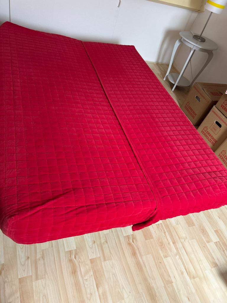 Praktische slaapbank 140x200 - nauwelijks gebruikt, Ophalen, Zo goed als nieuw, 150 tot 200 cm, 100 tot 150 cm