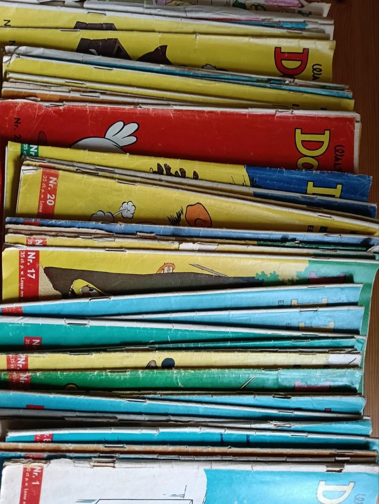 Bijna complete serie Donald Duck Jaargang 1970, Walt Disney, Meerdere stripboeken, Ophalen, Gelezen