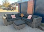 Mooie Loungeset Tuinset, Ophalen, Wicker, Hocker