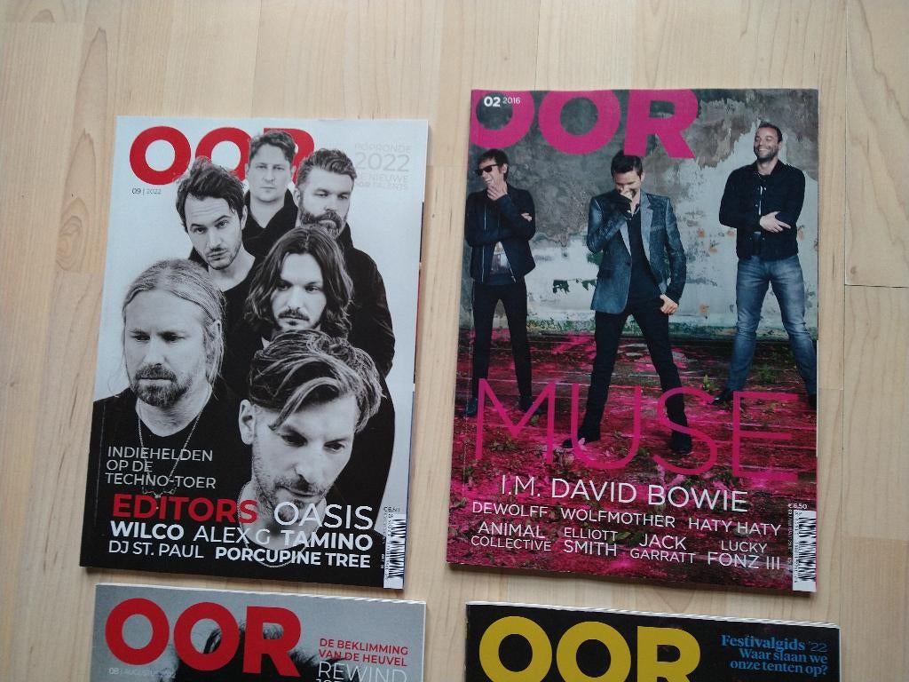 Muziektijdschrift OOR 9 stuks, Ophalen of Verzenden, Zo goed als nieuw, Muziek, Film of Tv