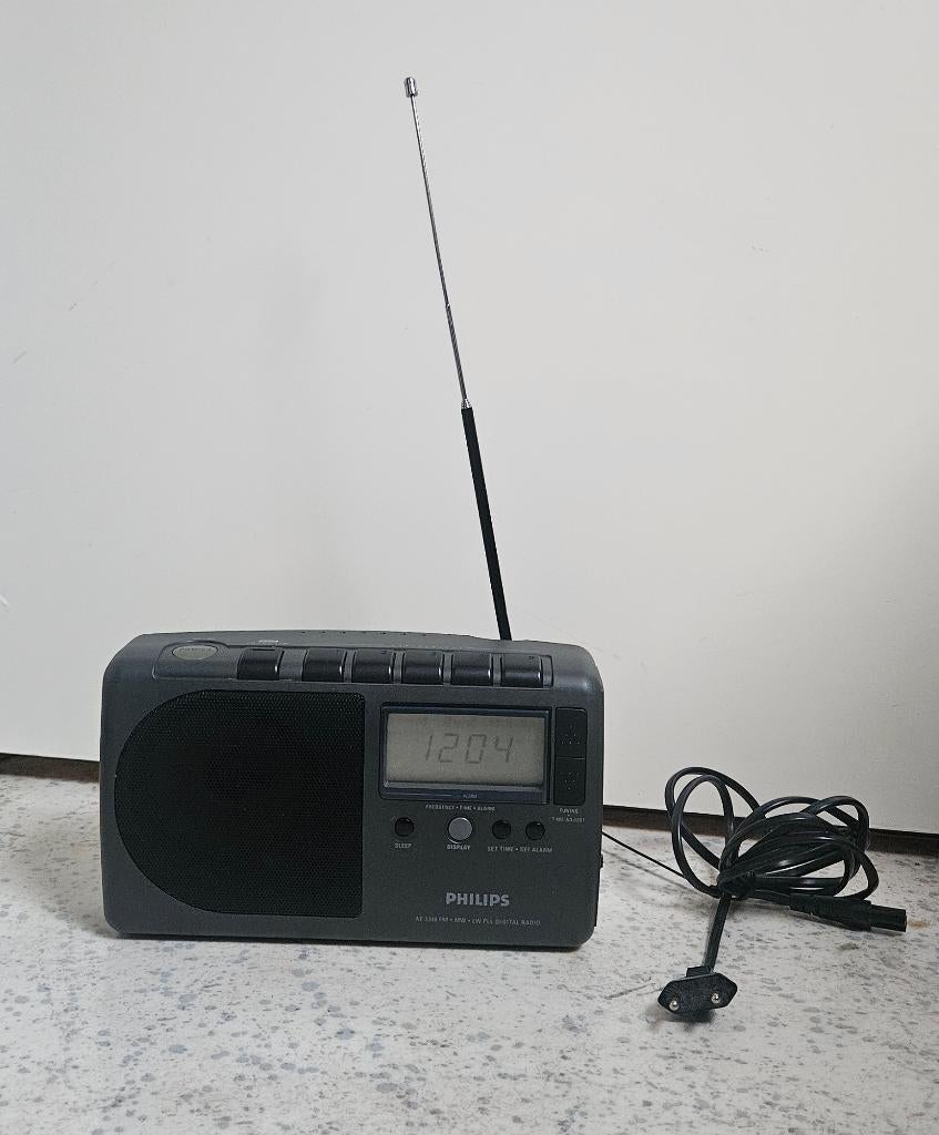 Retro Philips Radio (draagbaar), Audio, Tv en Foto, Radio's, Ophalen of Verzenden, Gebruikt, Transistorradio