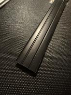 Nieuw Zwart overgangsprofiel zelfklevend -3 mtr- 38mm/ 2,5mm, Ophalen of Verzenden, Nieuw, Rvs