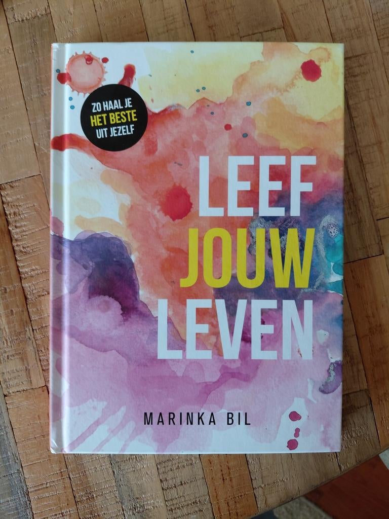 Leef Jouw Leven - Marinka Bil, Ophalen of Verzenden, Zo goed als nieuw, Marinka Bil
