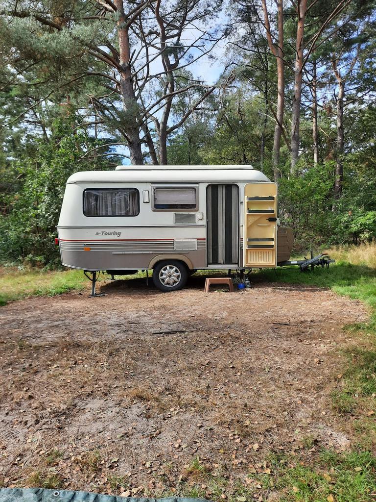 Eriba Touring (type Triton) uit 1993, Caravans en Kamperen, Standaardzit, Disselslot, 750 - 1000 kg, Particulier