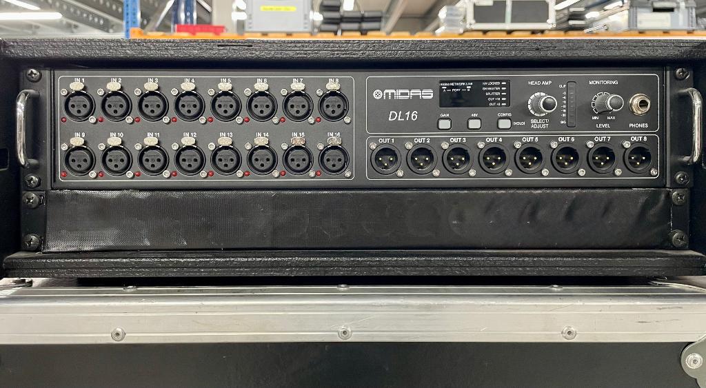 Midas DL16 Digitale Stagebox, Ophalen, Zo goed als nieuw, Audio
