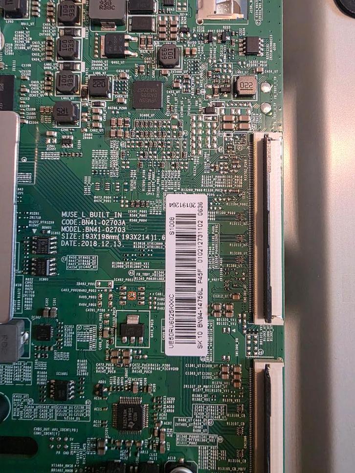 Getest Mainboard Samsung BN94-14756L | UE50RU7020 / RU7100, Audio, Tv en Foto, Televisie-accessoires, Zo goed als nieuw, Ophalen of Verzenden