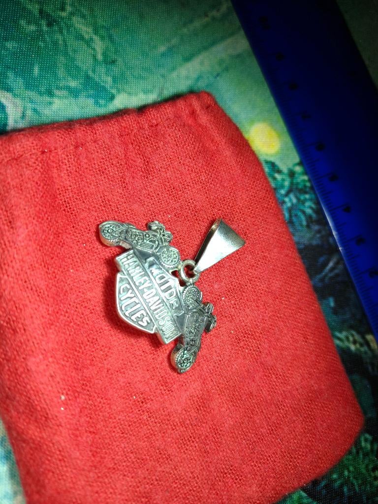 hanger harley davidson, Overige voorstellingen, Verzenden, Nieuw, Zilver