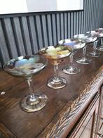 6 vintage gekleurde glaasjes, Ophalen of Verzenden, Zo goed als nieuw, Borrel- of Shotglas