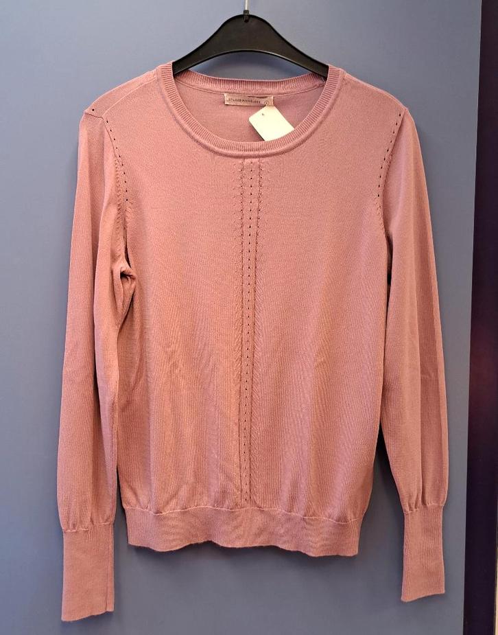 Studio Anneloes oudroze truitje met parelmoer knopen S 45234, Kleding | Dames, Truien en Vesten, Zo goed als nieuw, Maat 36 (S)