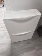 Ikea Trones Schoenenkast - Wit (2 stuks), Ophalen, Zo goed als nieuw, Modern