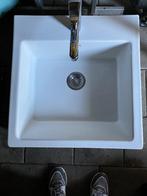 Wasbak, Doe-het-zelf en Verbouw, Sanitair, Ophalen, Zo goed als nieuw, Steen, Wastafel