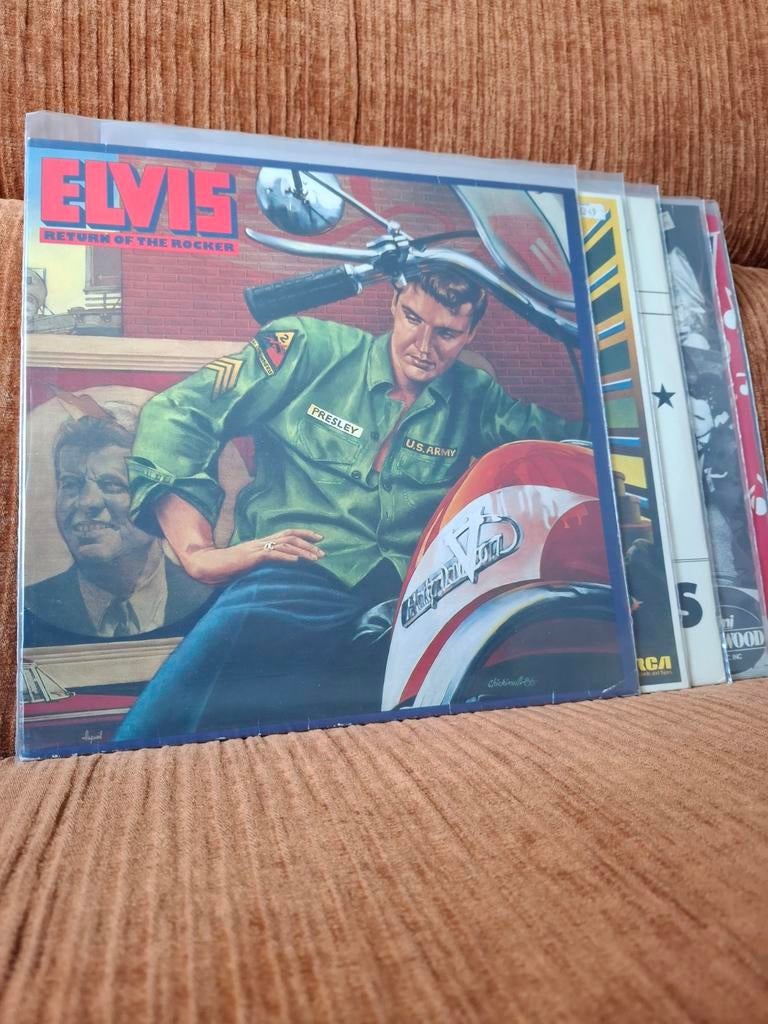 5X LP Elvis Presley - Return Of The Rocker e.a., Ophalen of Verzenden, Gebruikt, 12 inch, Rock-'n-Roll