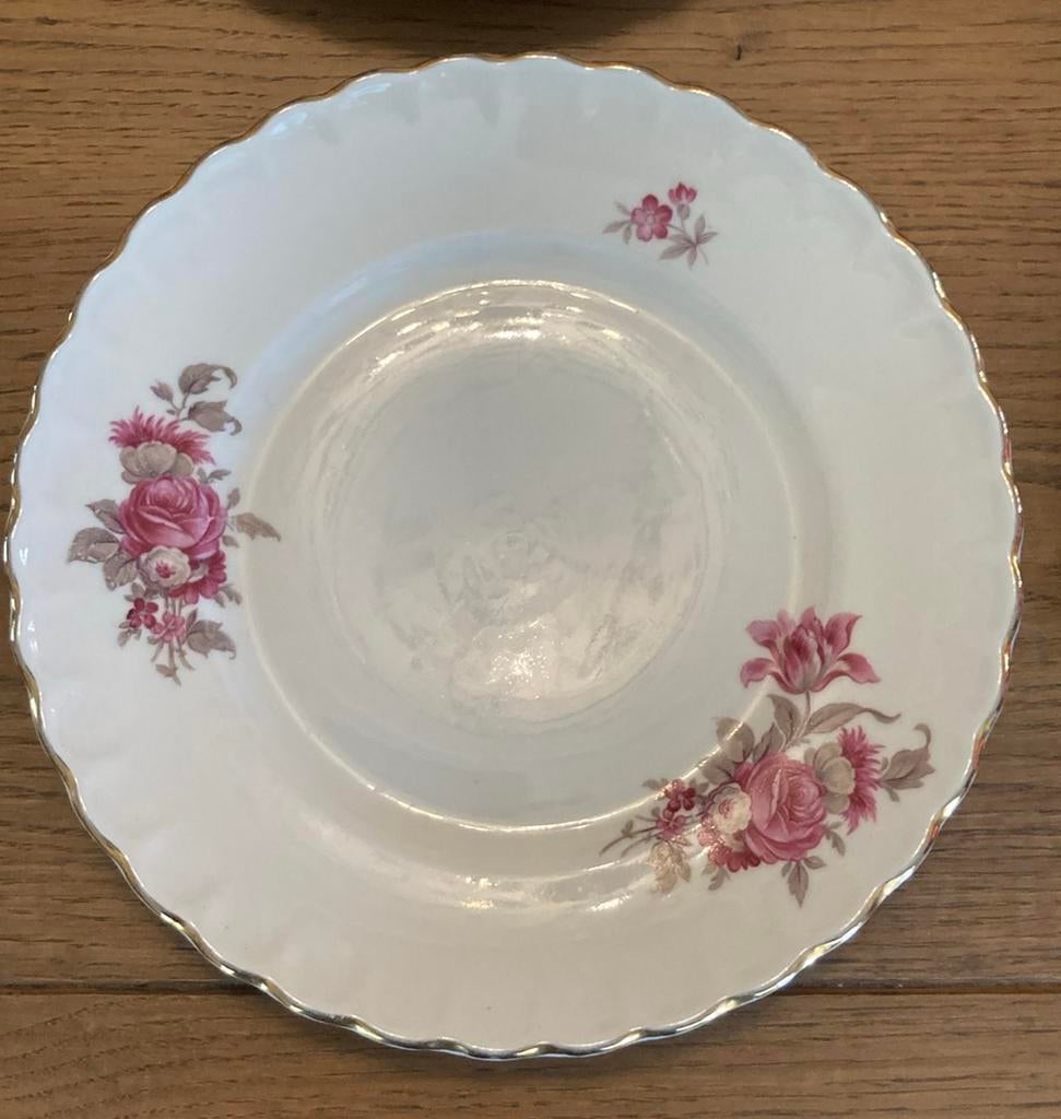 5 bijna niet gebruikte Ontbijtbordjes Mosa, Ophalen of Verzenden