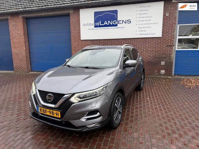 Nissan Qashqai 1.3 DIG-T Tekna 360 Camera, trekhaak, PDC V+A, Auto's, Nissan, Te koop, Qashqai, 360° camera, ABS, Adaptive Cruise Control