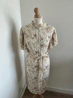 Yaya Woman maat 42 beige retro jurk 2355, Beige, Maat 42/44 (L), Ophalen of Verzenden, Knielengte