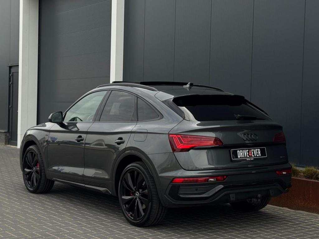 Audi Q5 Sportback 55 TFSI e S edComp. FULL PANO NAVI CAMERA, Automaat, Gebruikt, 4 cilinders, Leder