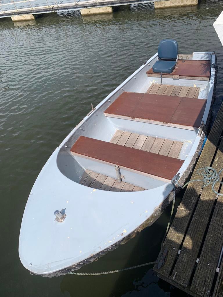 Polyester boot, sloepmodel met kabelaring., Watersport en Boten, Ophalen, Gebruikt, Tot 10 pk, 3 tot 6 meter