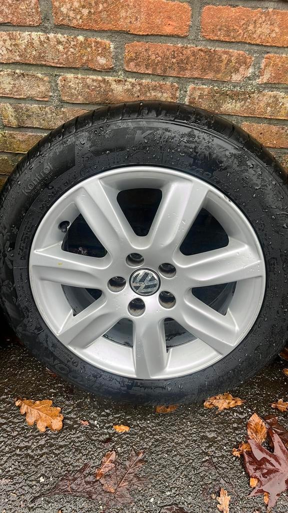 Set Orginele Volkswagen polo velgen, Auto-onderdelen, Banden en Velgen, 15 inch, Velg(en), Zomerbanden, 185 mm
