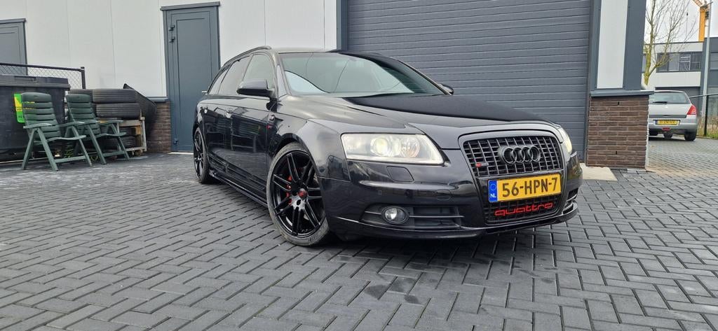 Audi A6 2.8 FSI Quat avant Vol opties, sportief & uniek!, Auto's, Audi, Automaat, Zwart, Stationwagon, Vierwielaandrijving