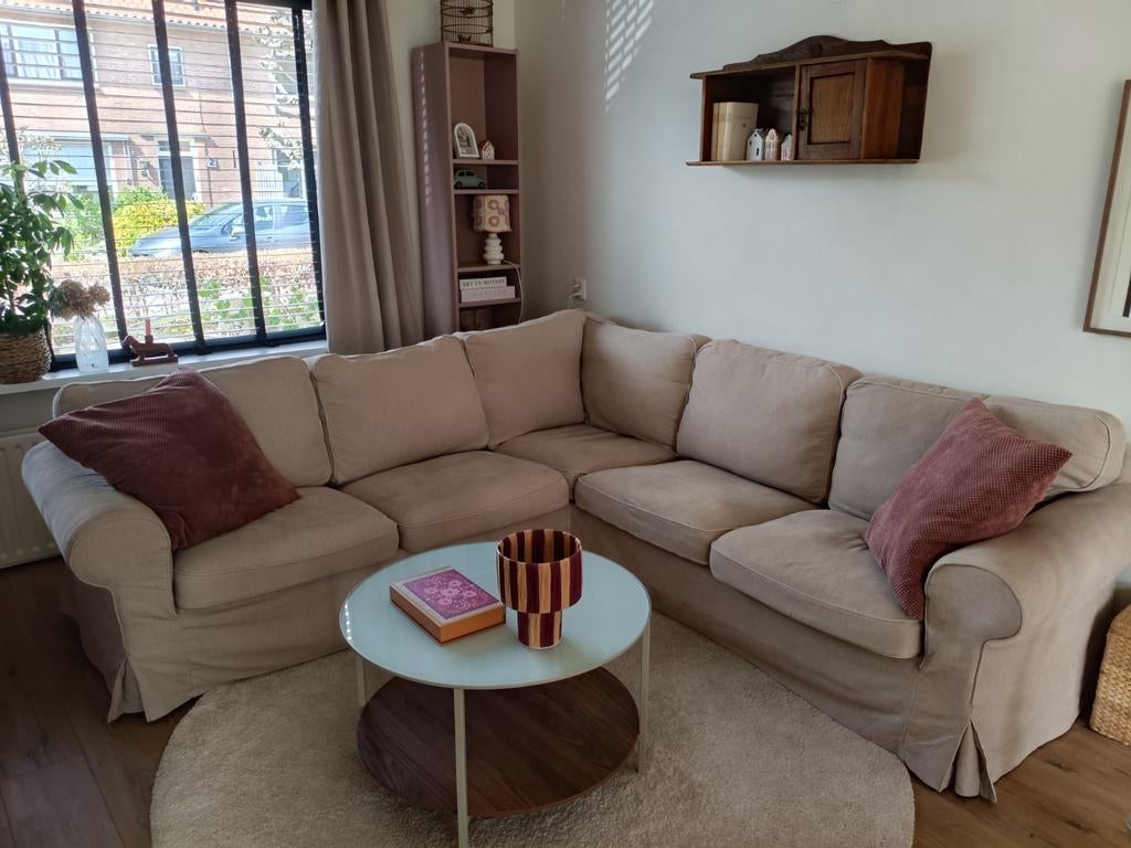 Hoekbank ektorp, Ophalen, Zo goed als nieuw