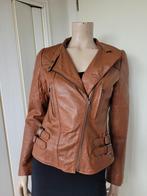 Ibana leren jas bruin, maat 36/38, soepel leer, Bruin, Ophalen of Verzenden, Zo goed als nieuw, Maat 36 (S)