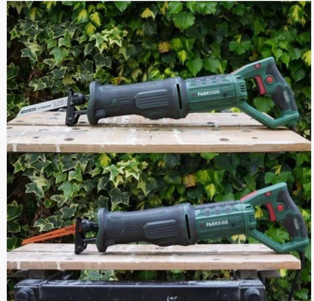 Parkside Reciprozaag - Krachtig en Veelzijdig, 70 mm of meer, Nieuw, 600 tot 1200 watt, Ophalen of Verzenden
