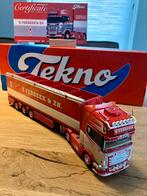 Tekno Scania R6 S.Verbeek met aardappeltrailer 1:50, Ophalen of Verzenden, Zo goed als nieuw, Bus of Vrachtwagen, Tekno