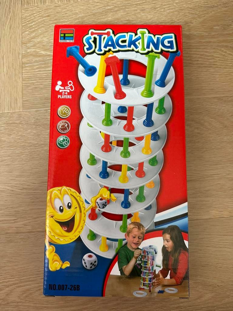 Stacking spel, Een of twee spelers, Ophalen of Verzenden, Zo goed als nieuw