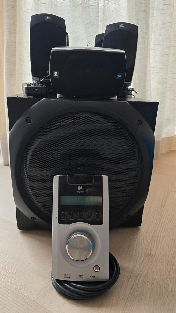 Logitech Z-5500 5.1 surround sound systeem, Audio, Tv en Foto, Luidsprekers, Ophalen of Verzenden