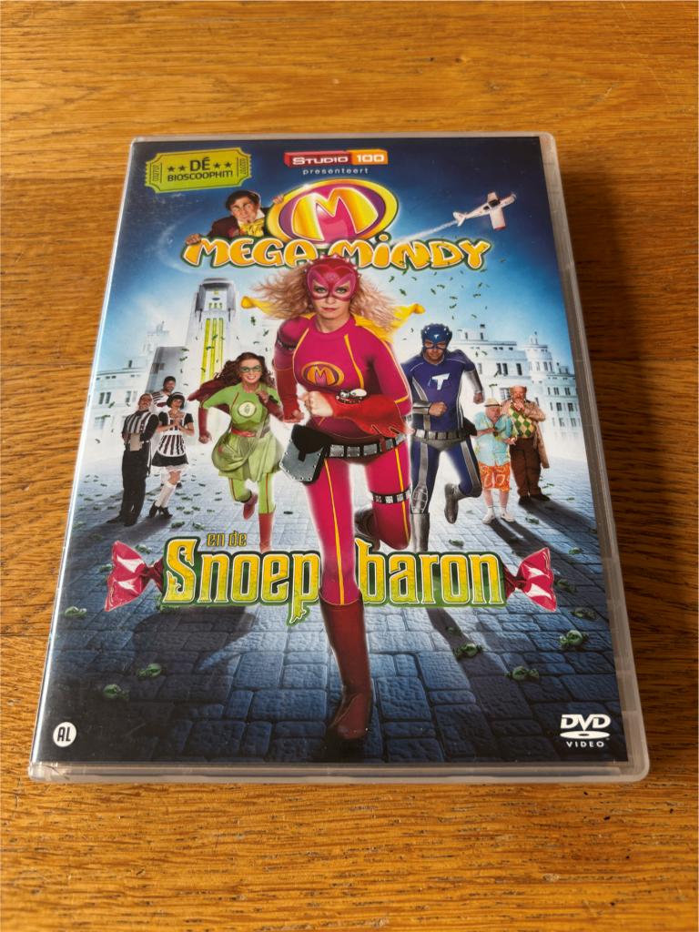 Dvd Mega Mindy en de Snoepbaron, Avontuur, Gebruikt, Alle leeftijden, Ophalen of Verzenden