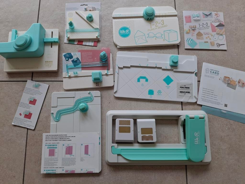 We R Memory Keepers diverse nieuwe punch boards, Ophalen of Verzenden, Nieuw, Overige typen, Overige merken