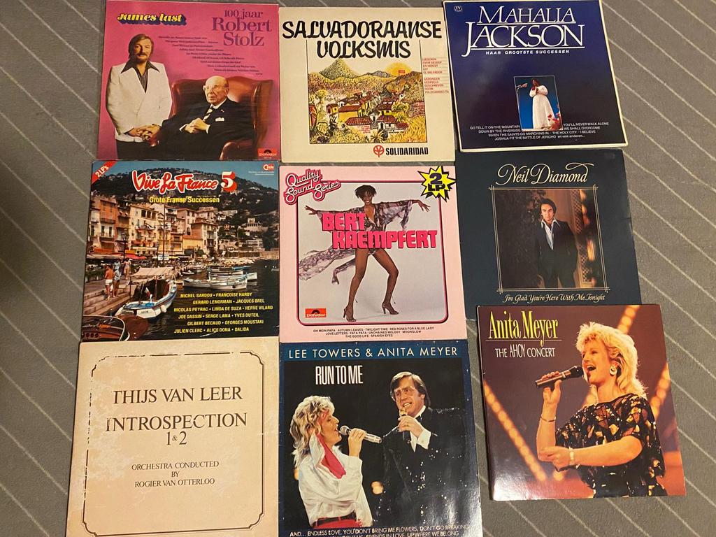 Verzameling lp’s, Cd's en Dvd's, Vinyl | Pop, Zo goed als nieuw, Overige formaten, Ophalen