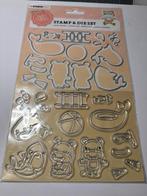 Sweet stories stans-en stempelset zomer 2, Ophalen of Verzenden, Zo goed als nieuw, Clearstamp