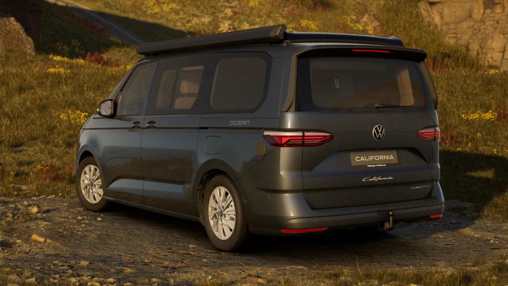 Volkswagen California Ocean T7 245PK Automaat PHEV 4x4 Apple, Caravans en Kamperen, Automaat, Buscamper of Camperbus, Volkswagen
