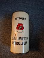 Oud blikje geparfumeerde petroleum - Petrolux, Ophalen, Gebruikt, Overige, Overige merken