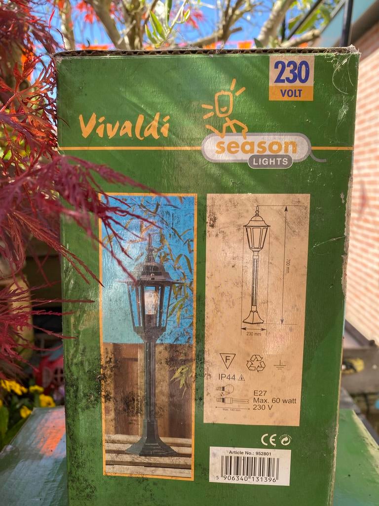 Vivaldi Season Lights Buitenlamp - Diverse Modellen, Ophalen, Overige materialen, Minder dan 50 watt, Staande lamp